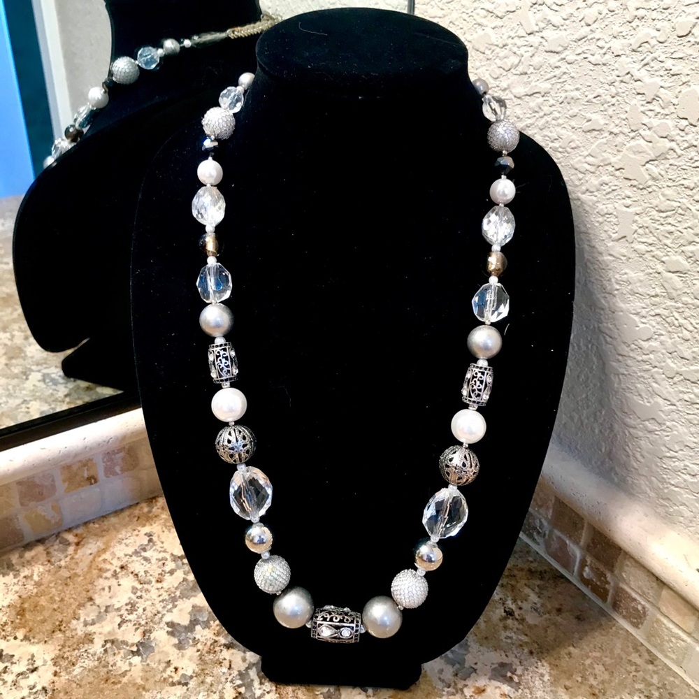 WHBM  36” Statement Necklace